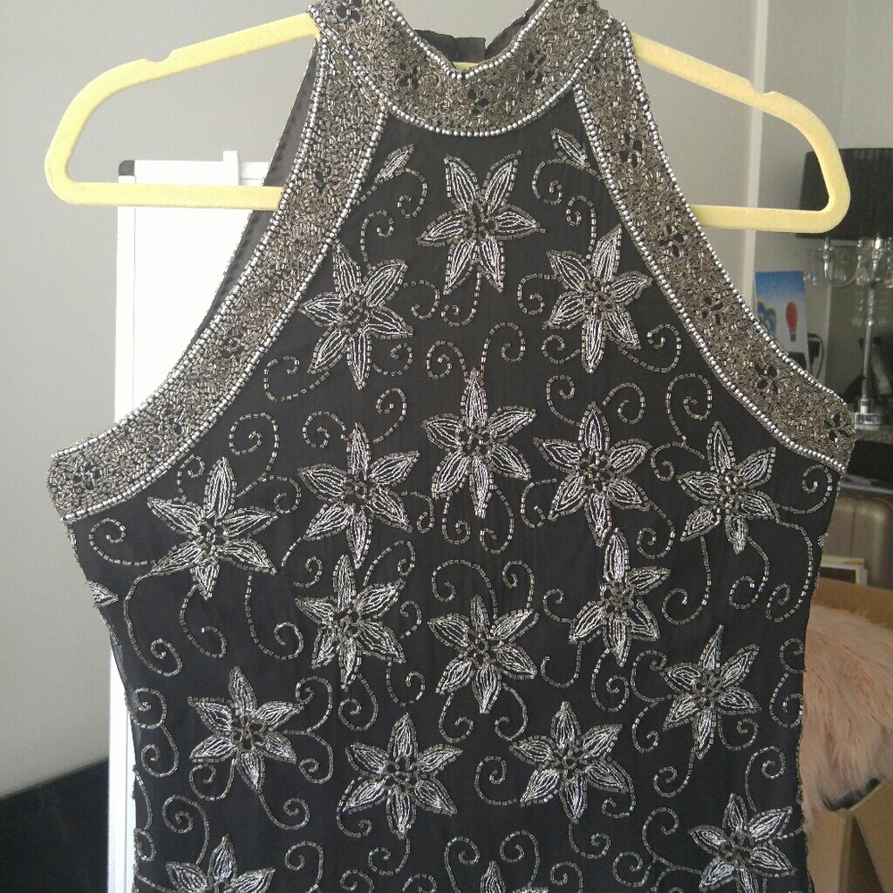 Louisa Spagnoli Beaded Halter